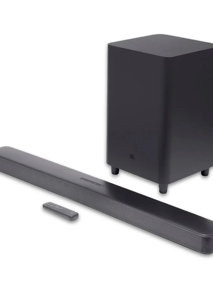 JBL Bar 5.1 - Soundbar with Built-in Virtual Surround, 4K and 10" Wireless Subwoofer